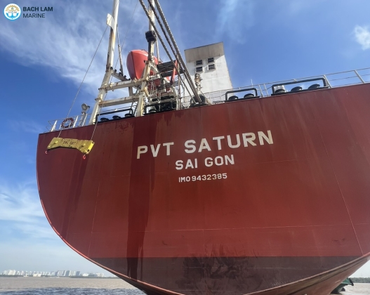 Maintenance and repair of lifeboat water systems on PVT Saturn ship belonging to PVT Logistics company